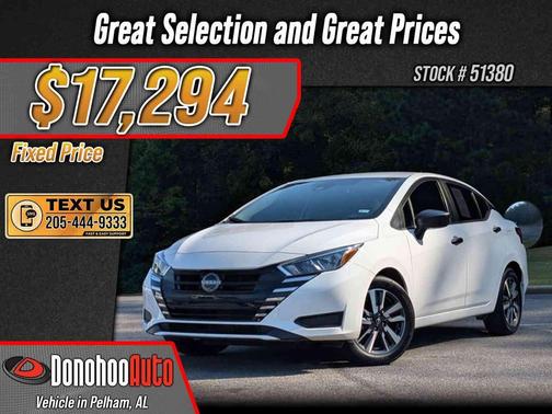 Fresh Powder 2024 Nissan Versa 1.6 S