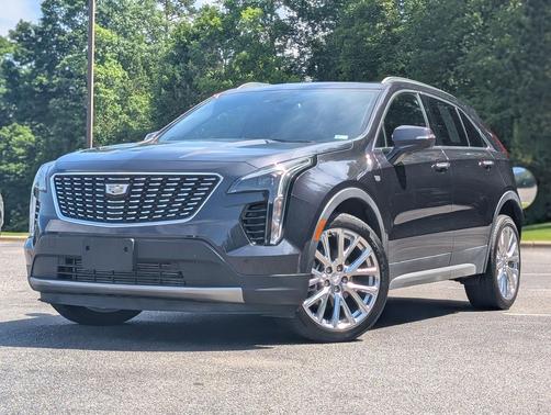 Galactic Gray Metallic 2023 Cadillac XT4 Premium Luxury