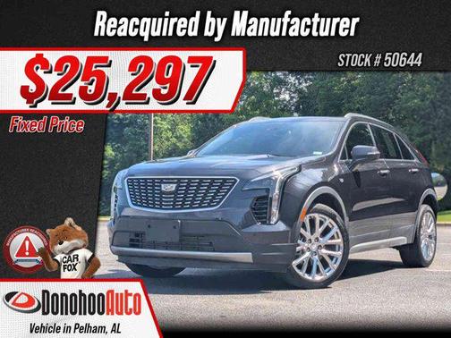 Galactic Gray Metallic 2023 Cadillac XT4 Premium Luxury