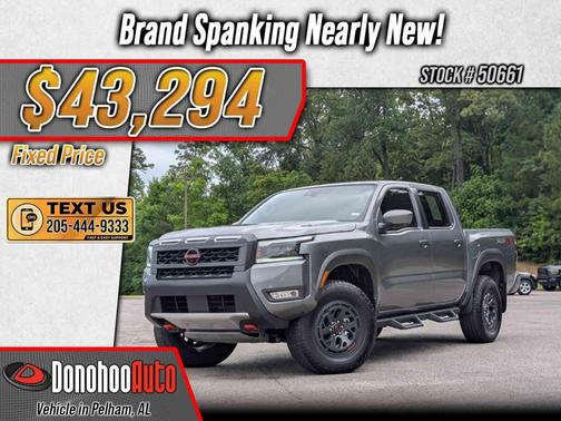 Gun Metallic 2026 Nissan Frontier PRO-4X