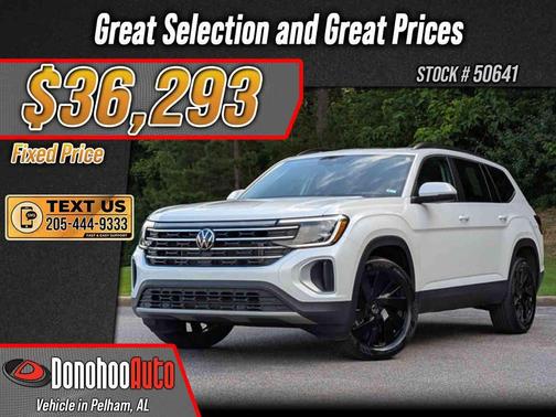opal white pearl 2026 Volkswagen Atlas 2.0T SE w/Technology