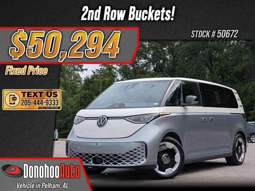 Indium Gray 2025 Volkswagen ID. Buzz Pro S Plus