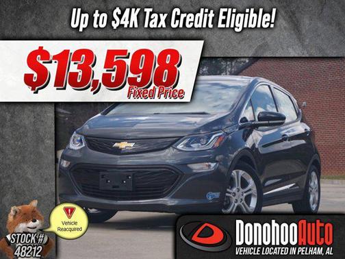 2020 Chevrolet Bolt EV FWD LT