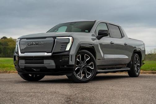 Thunderstorm Gray 2024 GMC Sierra EV Denali Edition 1
