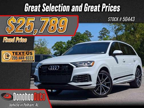 Carrara White 2022 Audi Q7 55 Premium Plus
