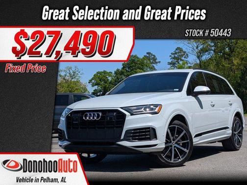Carrara White 2022 Audi Q7 55 Premium Plus