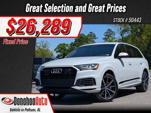 Carrara White 2022 Audi Q7 55 Premium Plus