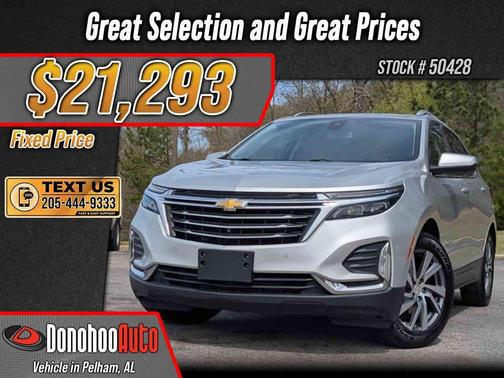 Silver Ice Metallic 2022 Chevrolet Equinox Premier w/1LZ