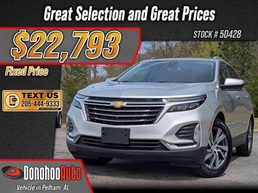 Silver Ice Metallic 2022 Chevrolet Equinox Premier w/1LZ