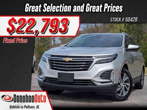 Silver Ice Metallic 2022 Chevrolet Equinox Premier w/1LZ