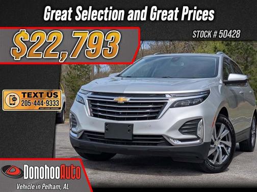 Silver Ice Metallic 2022 Chevrolet Equinox Premier w/1LZ