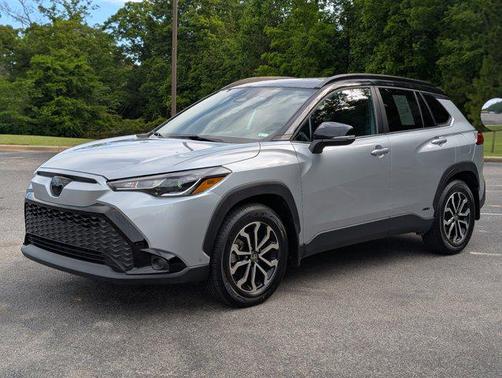 Sonic Silver/Jet Black 2024 Toyota Corolla Hybrid SE