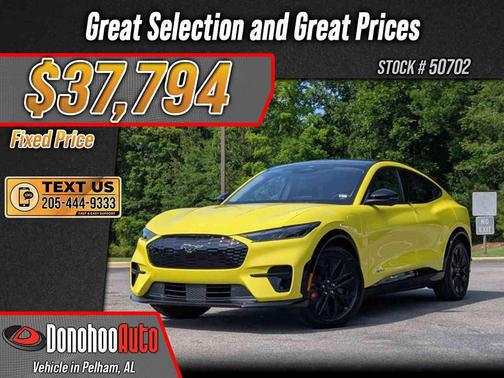 GRABBER YELLOW 2025 Ford Mustang Mach-E Premium