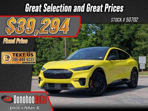 GRABBER YELLOW 2025 Ford Mustang Mach-E Premium