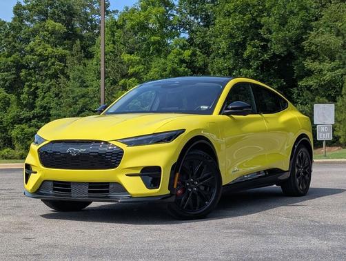 GRABBER YELLOW 2025 Ford Mustang Mach-E Premium