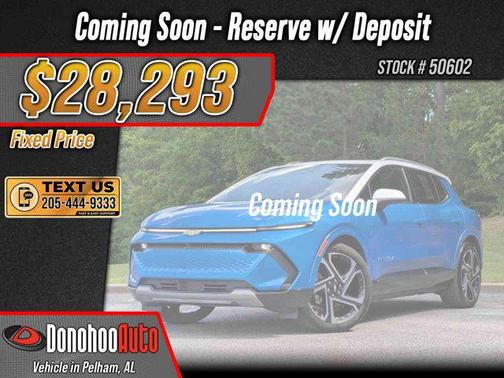 Riptide Blue Metallic 2024 Chevrolet Equinox EV 3LT