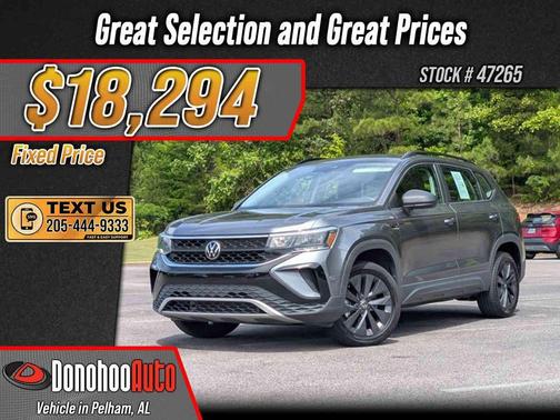 Platinum Gray Metallic 2023 Volkswagen Taos 1.5T S