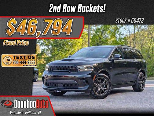 DB Black Clearcoat 2025 Dodge Durango R/T 20th Anniversary Plus AWD