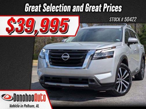 Brilliant Silver Metallic 2024 Nissan Pathfinder Platinum FWD