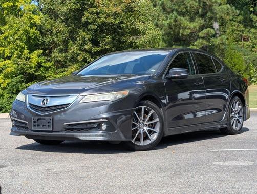 Gray 2015 Acura TLX V6 Advance