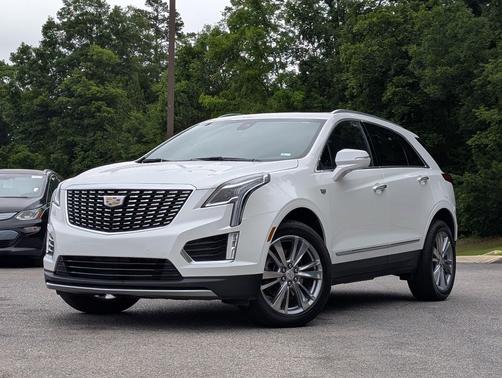Crystal White Tricoat 2024 Cadillac XT5 Premium Luxury