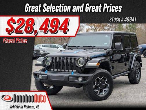 Black Clearcoat 2023 Jeep Wrangler 4xe Rubicon