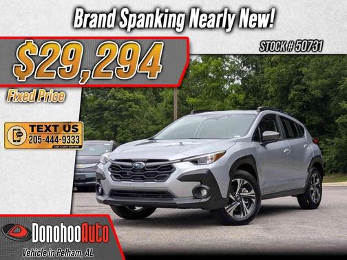 Ice Silver Metallic 2024 Subaru Crosstrek Premium