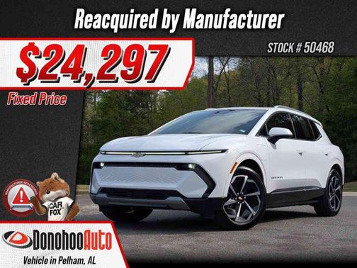 Summit White 2024 Chevrolet Equinox EV 2LT