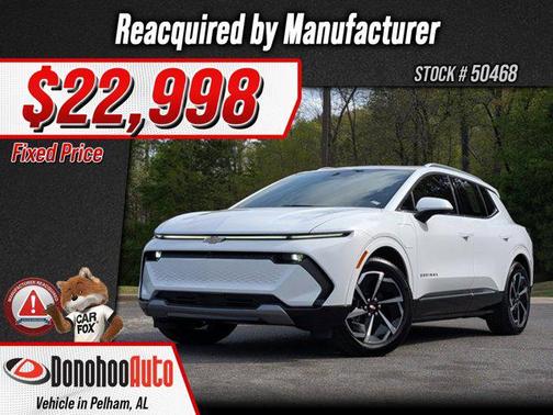 Summit White 2024 Chevrolet Equinox EV 2LT