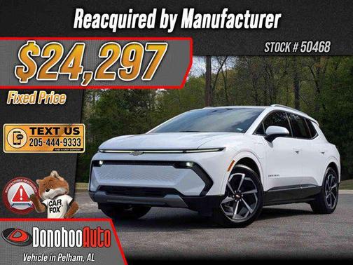 Summit White 2024 Chevrolet Equinox EV 2LT