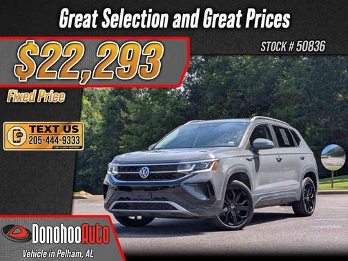 Platinum Gray Metallic 2022 Volkswagen Taos 1.5T SEL