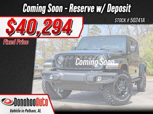Black Clearcoat 2025 Jeep Gladiator Willys