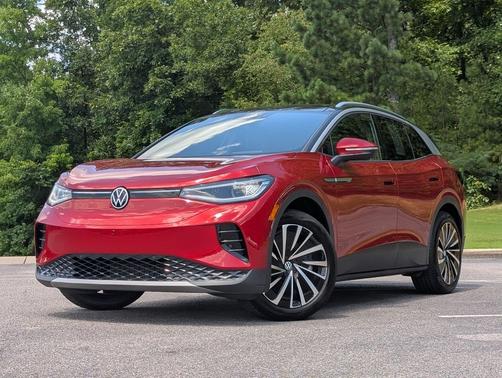 Aurora Red Metallic w/Black Roof 2023 Volkswagen ID.4 Pro S Plus