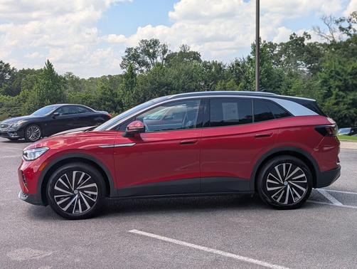 Aurora Red Metallic w/Black Roof 2023 Volkswagen ID.4 Pro S Plus