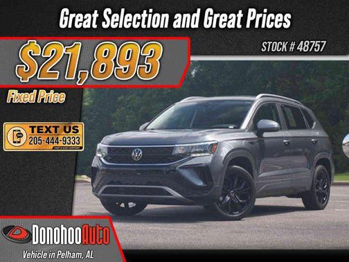 Platinum Gray Metallic 2023 Volkswagen Taos 1.5T SE