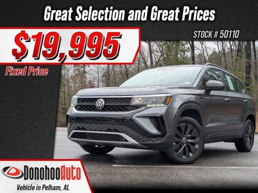 Platinum Gray Metallic 2024 Volkswagen Taos 1.5T S SUV