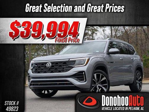 Silver Mist Metallic 2024 Volkswagen Atlas 2.0T SEL Premium R-Line 4MOTION SUV