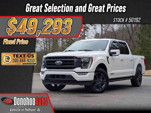 STAR WHITE METALLIC TRICOAT 2023 Ford F-150 Lariat