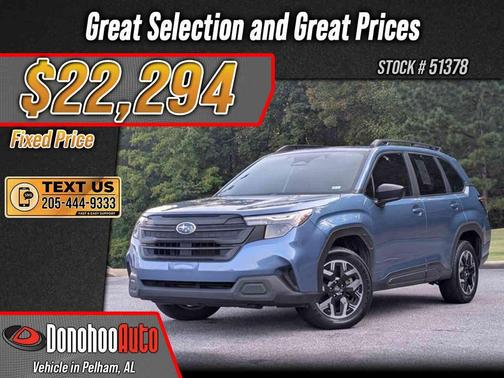 Horizon Blue Pearl 2025 Subaru Forester Base
