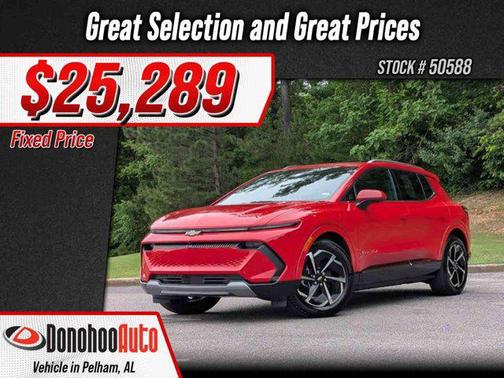 Red Hot 2024 Chevrolet Equinox EV 2LT
