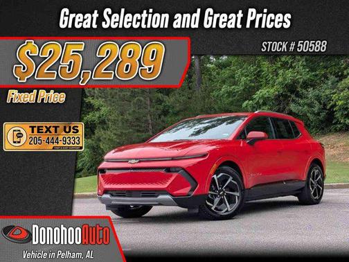 Red Hot 2024 Chevrolet Equinox EV 2LT