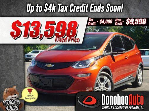 2020 Chevrolet Bolt EV FWD LT