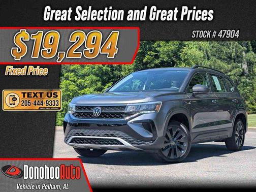 Platinum Gray Metallic 2023 Volkswagen Taos 1.5T S