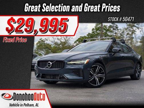 Denim Blue Metallic 2022 Volvo S60 Recharge Plug-In Hybrid T8 R-Design