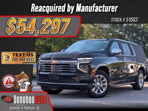 Black 2025 Chevrolet Suburban Premier