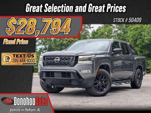 Gun Metallic 2023 Nissan Frontier SV