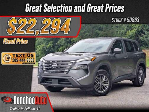 Gun Metallic 2025 Nissan Rogue S