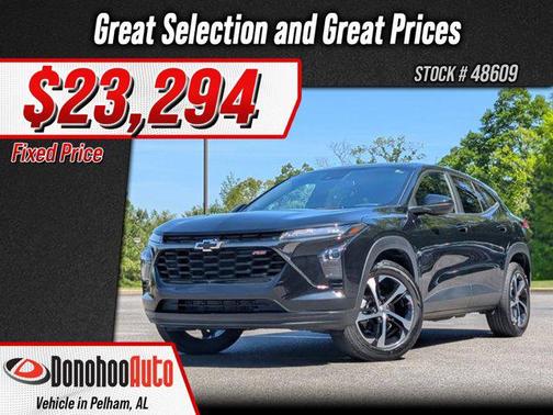 Mosaic Black Metallic 2024 Chevrolet Trax FWD 1RS