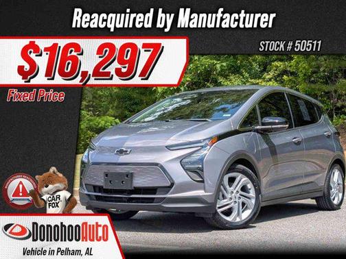Gray Ghost Metallic 2023 Chevrolet Bolt EV FWD 1LT