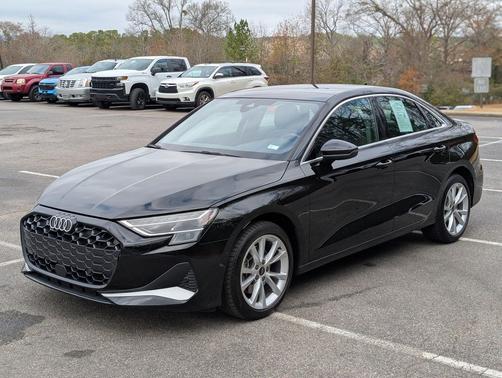 Brilliant Black 2025 Audi A3 Premium